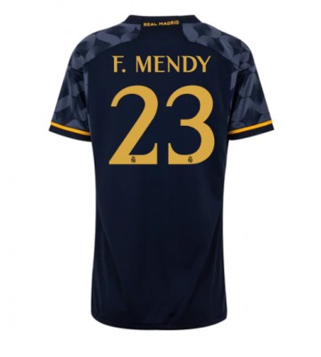 Real Madrid Ferland Mendy #23 Udebanetrøje Dame 2023-24 Kort ærmer